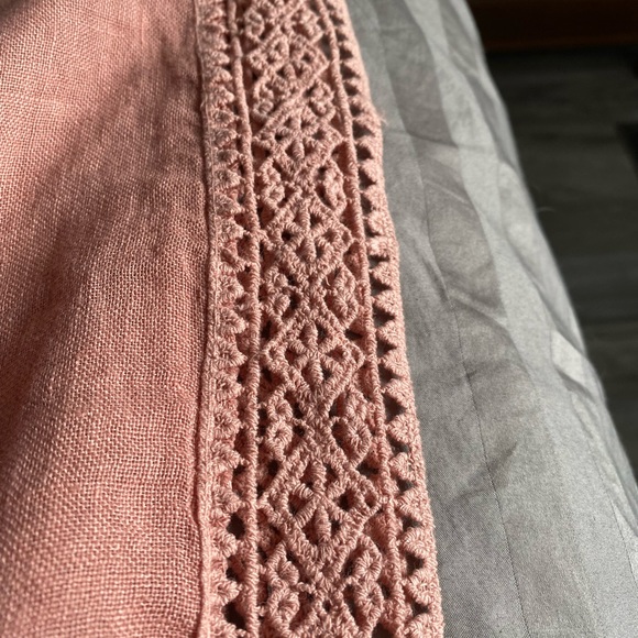 Drappy poncho style cover up sweater - Picture 2 of 4